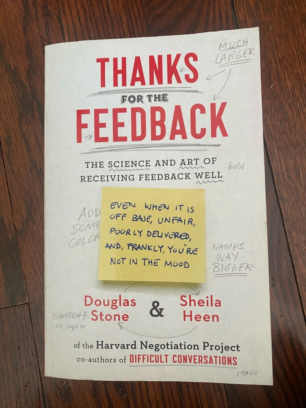 The Feedback - Paperback Book by Douglas Stone & Sheila Heen